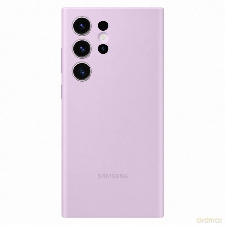 Samsung Silicone Cover etui Samsung Galaxy S23 Ultra silikonowy pokrowiec liliowe (EF-PS918TVEGWW)