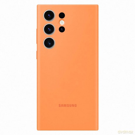 Samsung Silicone Cover etui Samsung Galaxy S23 Ultra silikonowy pokrowiec pomarańczowe (EF-PS918TOEGWW)
