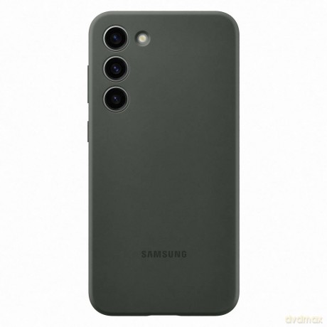 Samsung Silicone Cover etui Samsung Galaxy S23+ silikonowy pokrowiec khaki (EF-PS916TGEGWW)