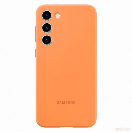 Samsung Silicone Cover etui Samsung Galaxy S23+ silikonowy pokrowiec pomarańczowe (EF-PS916TOEGWW)