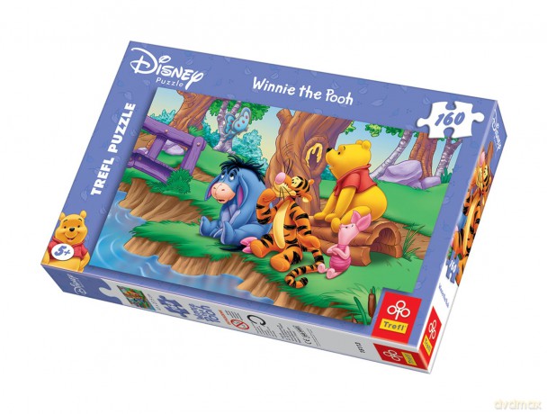 TREFL 160 el. Kubuś Puchatek - Nad Potokiem (Disney) 15113 [PUZZLE]