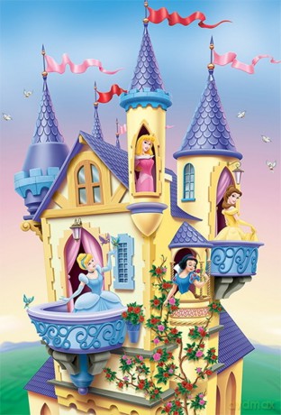 TREFL 160 el. Księżniczki - Pałac Księżniczek (Disney) 15142 [PUZZLE]