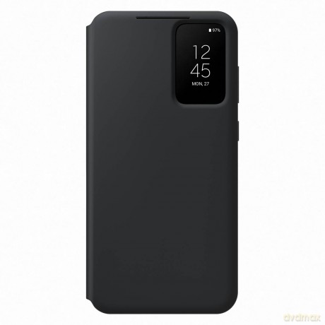 Samsung Smart View Wallet Case etui Samsung Galaxy S23+ pokrowiec z inteligentną klapką okienkiem portfel na kartę czarne (EF-ZS916CBEGWW)