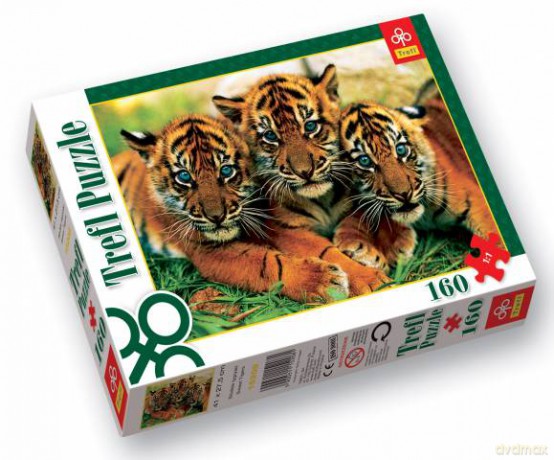 TREFL 160 Słodkie tygryski 15208 [PUZZLE]