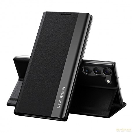 Sleep Case Pro etui do Samsung Galaxy S23 Ultra z klapką podstawka czarne