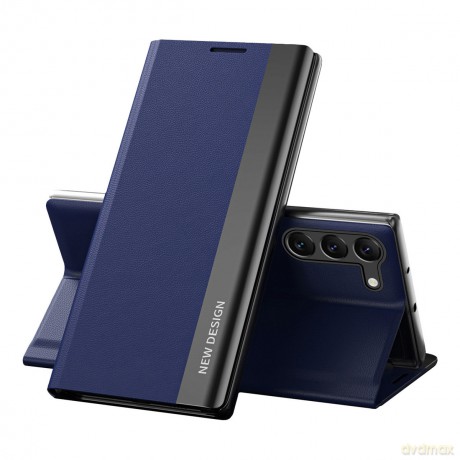 Sleep Case Pro etui do Samsung Galaxy S23 Ultra z klapką podstawka niebieskie