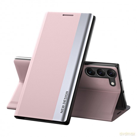 Sleep Case Pro etui do Samsung Galaxy S23+ z klapką podstawka różowe
