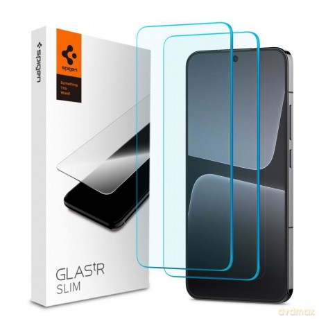SZKŁO HARTOWANE SPIGEN GLAS.TR SLIM 2-PACK XIAOMI 13 CLEAR