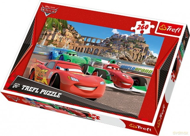 TREFL 260 el. Auta 2 - W Porto Corso (Disney) 13123 [PUZZLE]