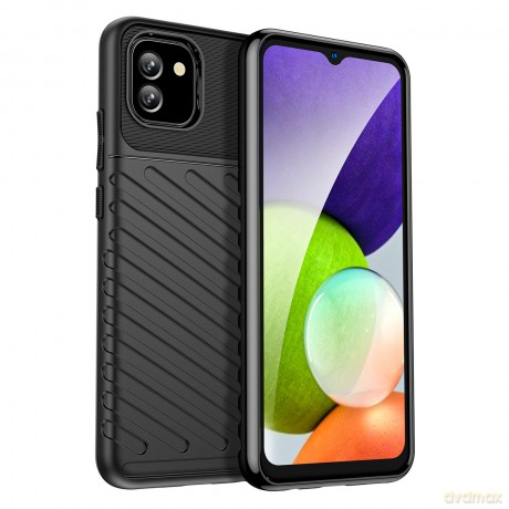 Thunder Case etui do Samsung Galaxy A04e silikonowy pancerny pokrowiec czarne