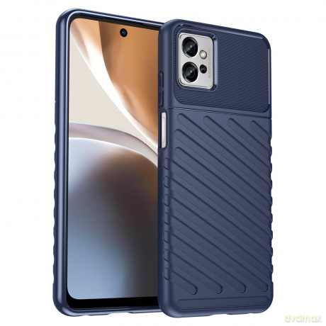 Thunder Case etui Motorola Moto G32 silikonowy pancerny pokrowiec niebieskie