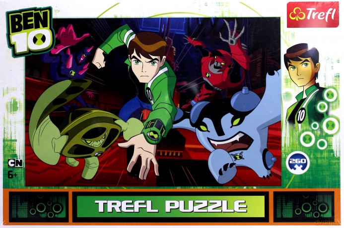 TREFL 260 el. Ben 10 el. - Ruszamy do walki 13133 [PUZZLE]