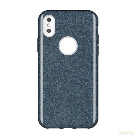 Wozinsky Glitter Case błyszczące etui pokrowiec z brokatem iPhone XS Max czarny