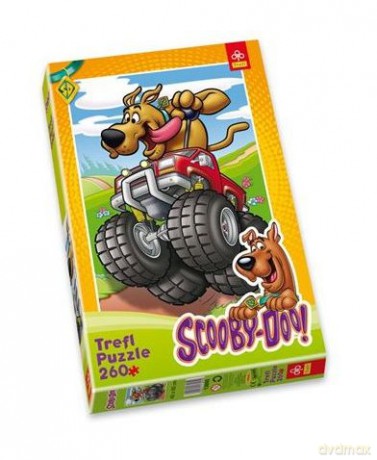 TREFL 260 Scooby Doo - Szalona Jazda 13095 [PUZZLE]