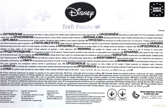 TREFL 260 el. Dzwoneczek - Wróżki (Disney) 13114 [PUZZLE]