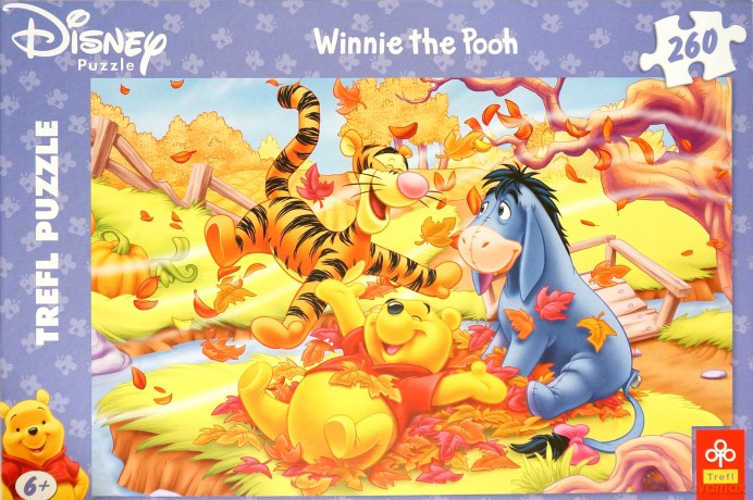 TREFL 260 Kubuś Puchatek - Zabawa w Liściach (Disney) 13068 [PUZZLE]