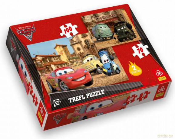 TREFL 70+100 el. MIX Auta 2 (Disney) 34069 [PUZZLE]