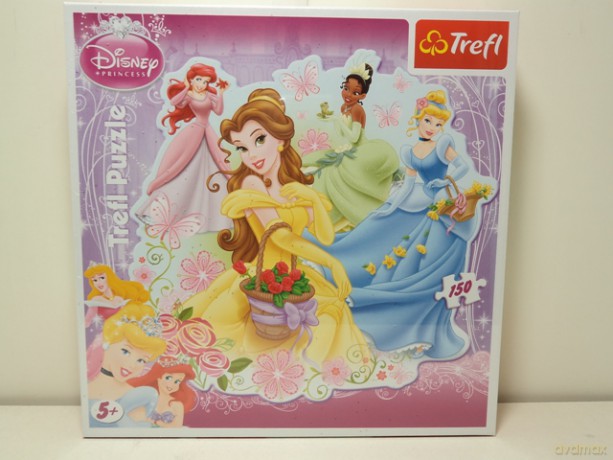 TREFL 150 el. KONTUROWE Księżniczki - Piękne Księżniczki (Disney) 39067 [PUZZLE]