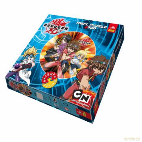 TREFL 300 el. OKRĄGŁE Bakugan 39027 [PUZZLE]