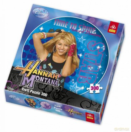 TREFL 300 OKRĄGŁE Hannah Montana - Księżniczka 39016 [PUZZLE]