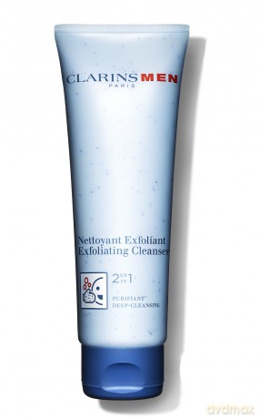 Clarins Men Exfoliating Cleanser 2in1 Deep Cleansing 125 ml