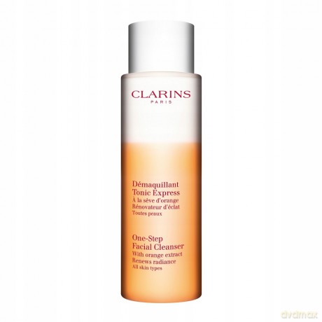 Clarins One Step Facial Cleanser With Orange Extract All Skin Types 200 ml