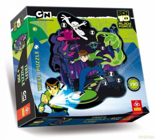 TREFL 390 el. KONTUROWE Ben10 el. 39031 [PUZZLE]