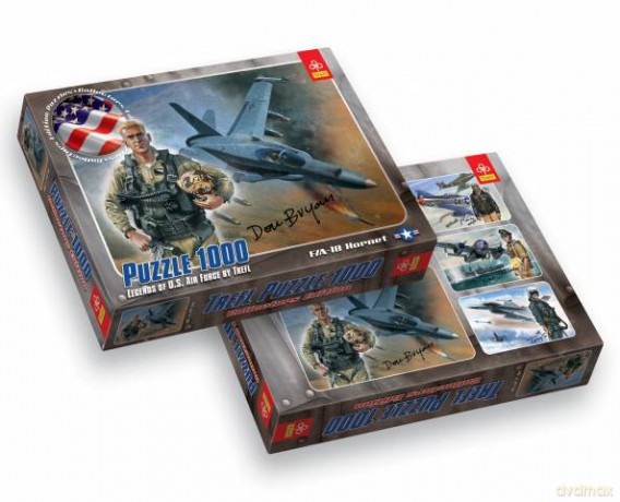 TREFL 1000 el. Legends of U.S. Air Force: F/A-18 Hornet 10243 [PUZZLE]