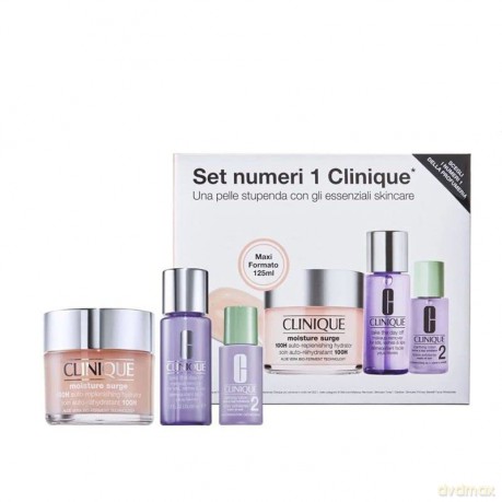 Clinique Zestaw (Moisture Surge 100h 125 ml+Take The Day Off 50 ml+Clarifying Lotion 30 ml)