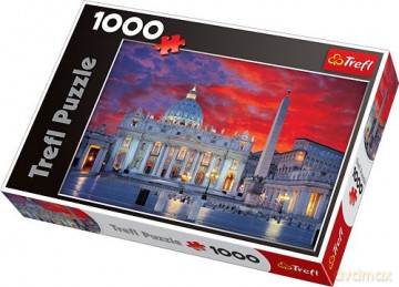 TREFL 1000 El. Rzym - Bazylika Świętego Piotra (10172) [PUZZLE]