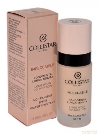 Collistar Impeccabile Long Wear Foundation Spf 15 1n - Ivory 30 ml
