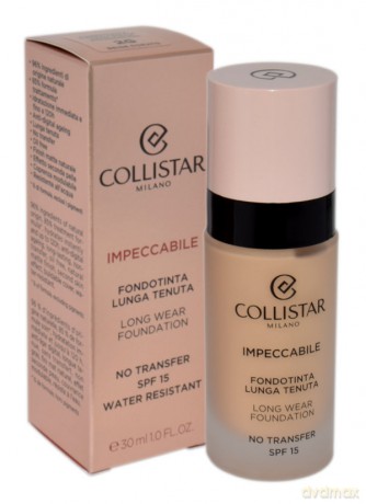 Collistar Impeccabile Long Wear Foundation Spf 15 2g - Beige Gold 30 ml