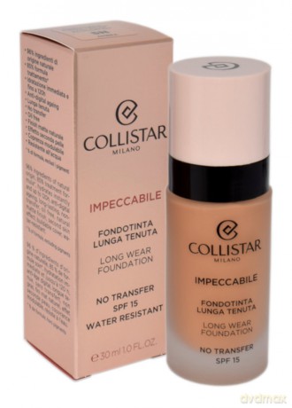 Collistar Impeccabile Long Wear Foundation Spf 15 5n - Amber 30 ml