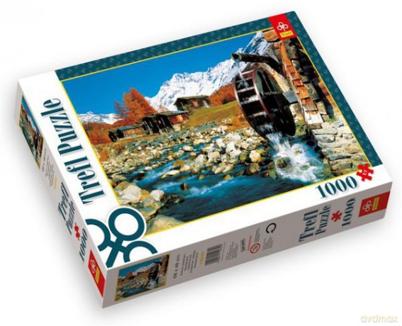 TREFL 1000 el. Szwajcaria - Dolina Lotschen (10239) [PUZZLE]
