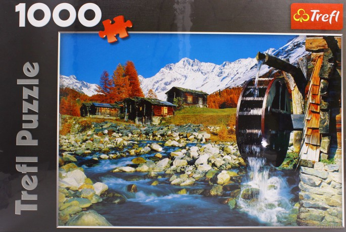 TREFL 1000 el. Szwajcaria - Dolina Lotschen (10239) [PUZZLE]