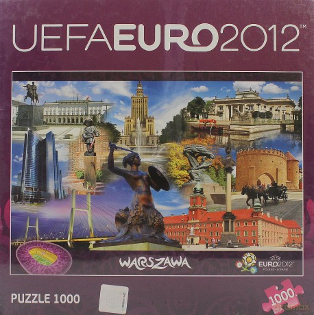 TREFL 1000 Euro 2012 - Warszawa 10254 [PUZZLE]