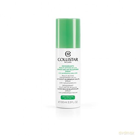 Collistar Multi-Active Deodorant Without Aluminium Salts 24hrs Spray 100 ml