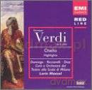 Domingo/Ricciarelli/Maazel/Scala Di Mila: Red Line-Otello (Highlights) [CD]