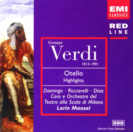 Domingo/Ricciarelli/Maazel/Scala Di Mila: Red Line-Otello (Highlights) [CD]
