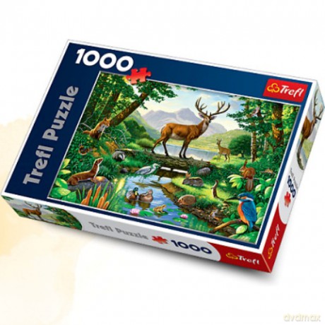TREFL 1000 Leśna harmonia 10299 [PUZZLE]
