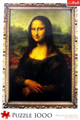 TREFL 1000 Mona Lisa 10002 [PUZZLE]