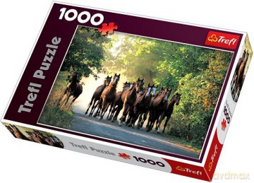 TREFL 1000 el. Ogiery Pełnej Krwi (10168) [PUZZLE]