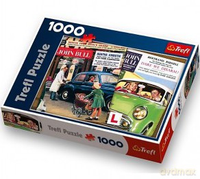 TREFL 1000 el. Plakaty w stylu vintage (10295) [PUZZLE]