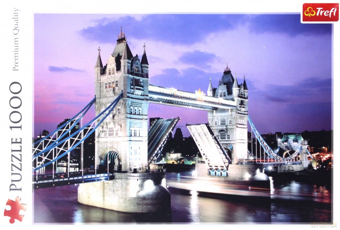 TREFL 1000 El. Londyn - Tower Bridge (10101) [PUZZLE]