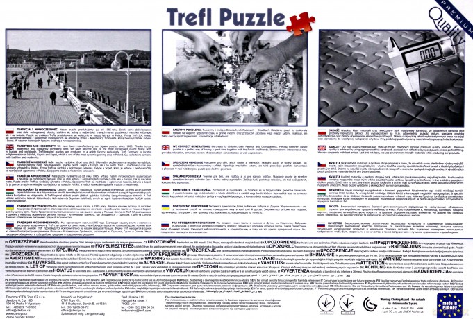 TREFL 1000 el. Uroczy zakątek 10297 [PUZZLE]
