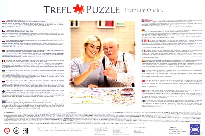 TREFL 1000 el. Uroczy zakątek 10297 [PUZZLE]