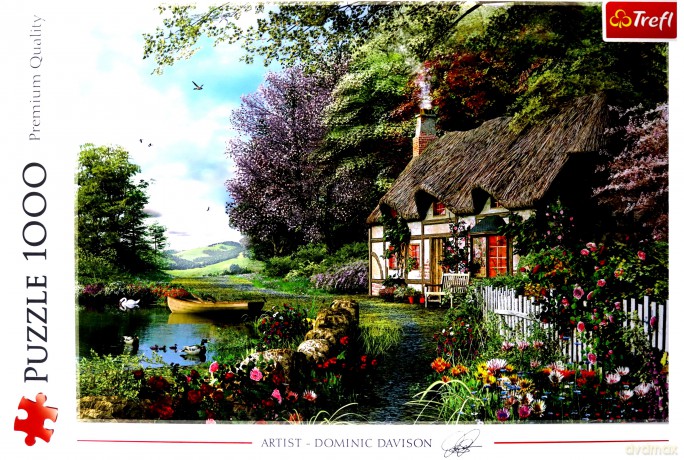 TREFL 1000 el. Uroczy zakątek 10297 [PUZZLE]