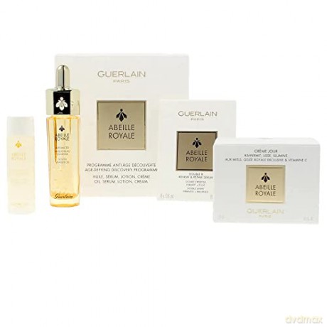 Guerlain Zestaw (Abeille Royale Cream Day 15 ml + Youth Watery Oil 15 ml + Double Serum 8x0,6ml + Fortigying Lotion 15 ml)