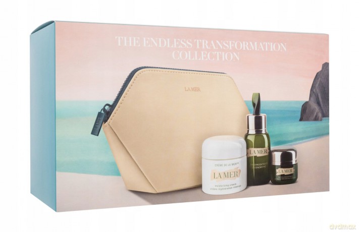 La Mer Zestaw (Moisturizing Cream 30 ml+ The Concentrate 15 ml+ The Eye Concentrate 15 ml+ Cosmetic Bag)