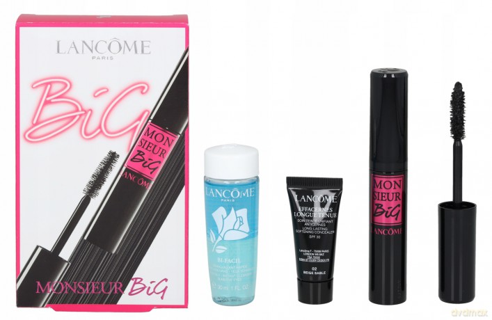 Lancome Zestaw (Mascara Monsieur Big + Bi-Facil 30 ml + Effacernes Longue Tenue Concealer Spf30)